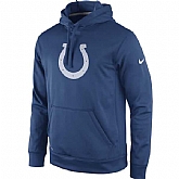 Men's Indianapolis Colts Nike Practice Performance Pullover Hoodie - Royal,baseball caps,new era cap wholesale,wholesale hats